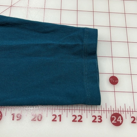 TALBOTS Set of 2 Teal/Wine Detailed Scoop Neck Office/Casual Weekend Tops SZ 2X - Picture 6 of 16